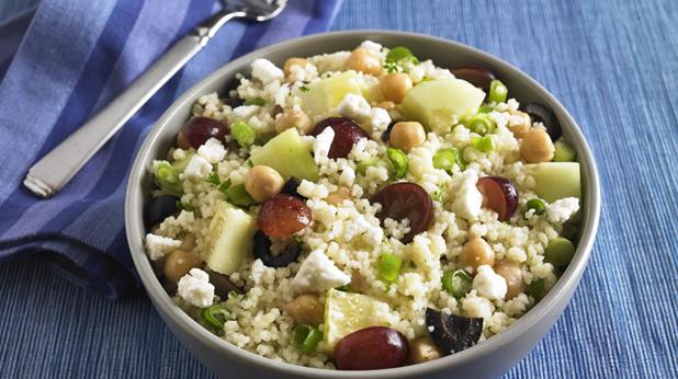 Mediterranean Couscous Salad with Chickpeas 