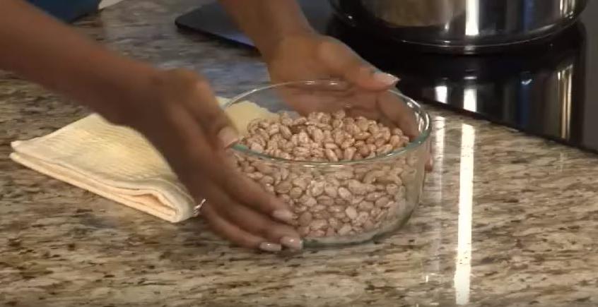 Preparing raw beans for cooking from the American Heart Association